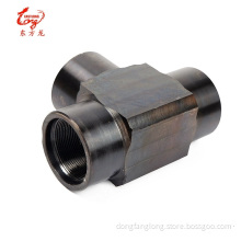 API joint tubing connector pipe fitting tee pipe